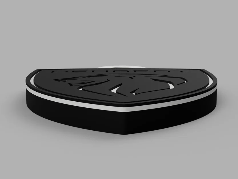 Móc khóa Peugeot in 3D - Thiết kế tối giản, tinh tế - Image 2