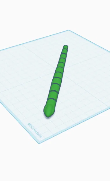 Mô hình rắn 3D khớp nối linh hoạt - Đồ chơi Fidget độc đáo - Image 4
