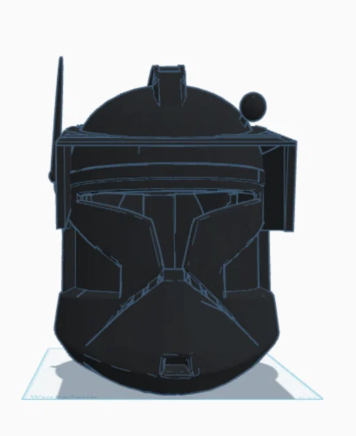 Mô hình 3D Mũ bảo hiểm Clone Trooper cực chất cho fan Star Wars - Image 1