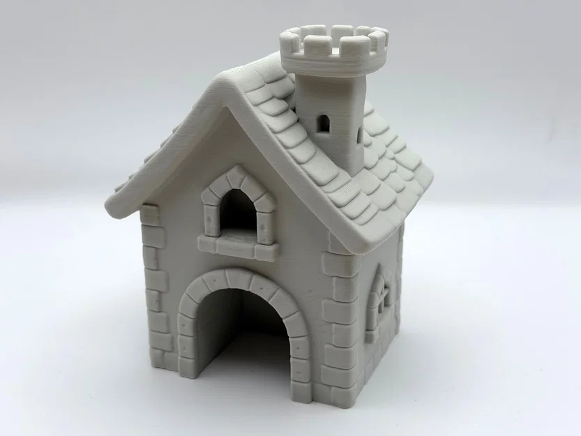 Mô hình Ngôi nhà Gạch đèn LED (LED Light Brick House) - Image 2