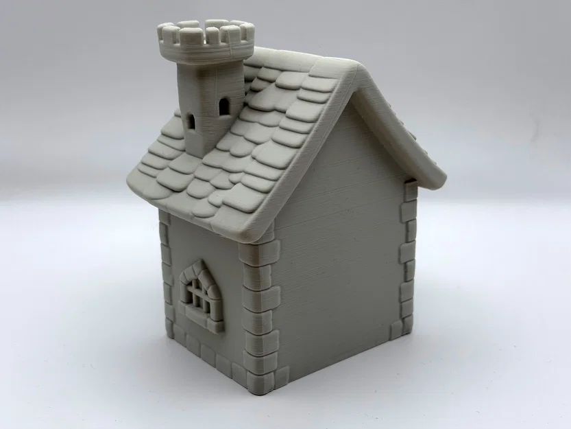 Mô hình Ngôi nhà Gạch đèn LED (LED Light Brick House) - Image 3