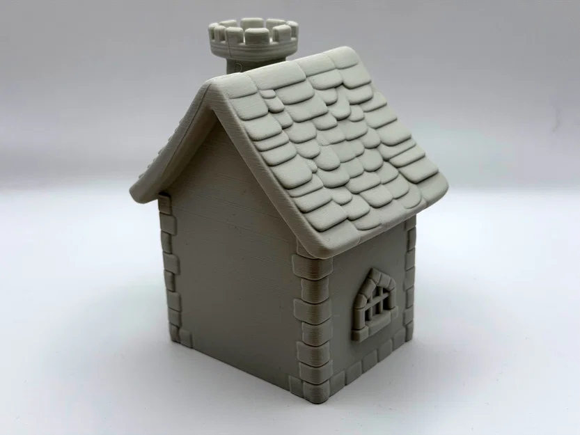 Mô hình Ngôi nhà Gạch đèn LED (LED Light Brick House) - Image 4