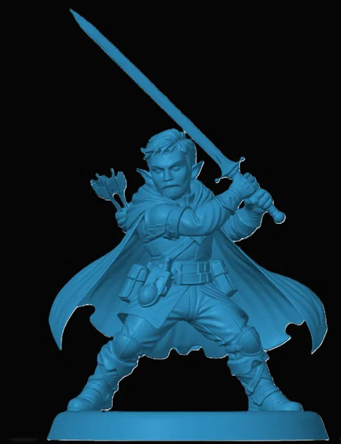 Mô hình Gnome Ranger cho game nhập vai - Image 1