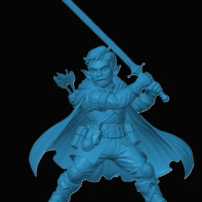 Mô hình Gnome Ranger cho game nhập vai