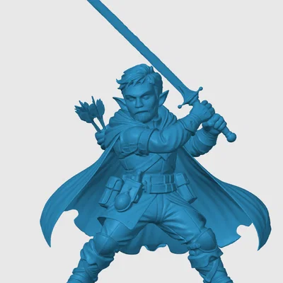 Mô hình Gnome Ranger cho game nhập vai