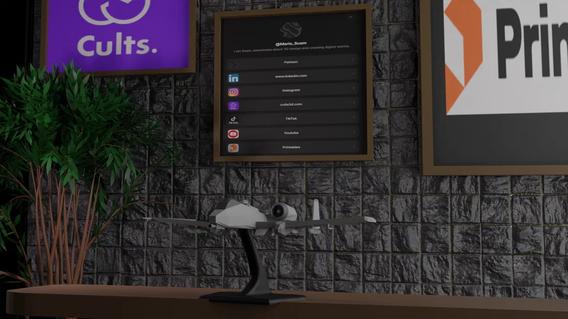 A-10 Thunderbolt II – Mô hình in 3D - Image 3