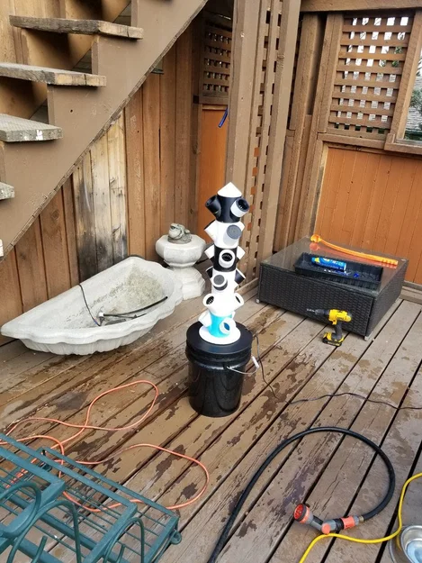 Tháp Trồng Cây Thủy Canh Lắp Ghép (Modular Hydroponic Tower Garden) - Image 5