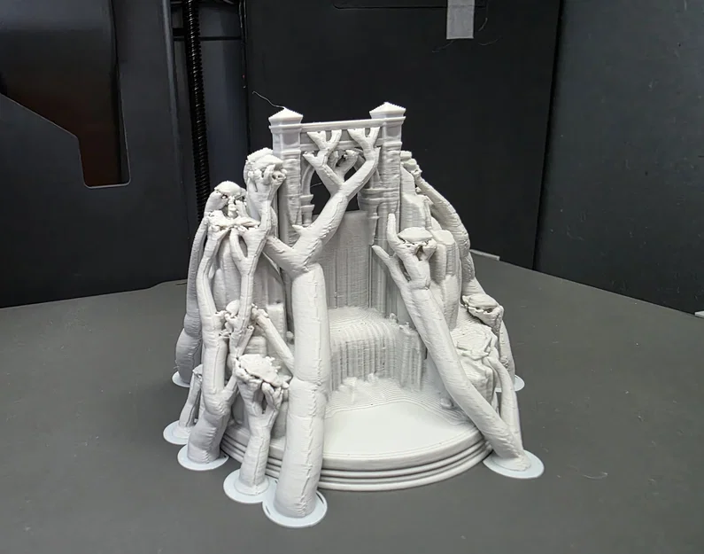 Mô hình tiểu cảnh Thác nước dưới cổng vòm - Image 7