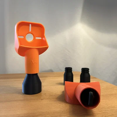 Bộ Hút Bụi Khoan và Dẫn Hướng V4