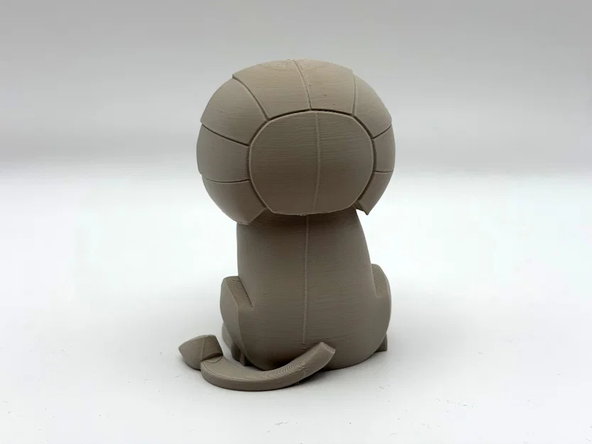 Tượng Sư Tử Khắc Gỗ – Mô hình trang trí tối giản - Image 4