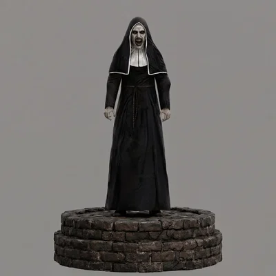 Mô hình 3D The Nun (Ác quỷ ma sơ) đầy ám ảnh để in ấn