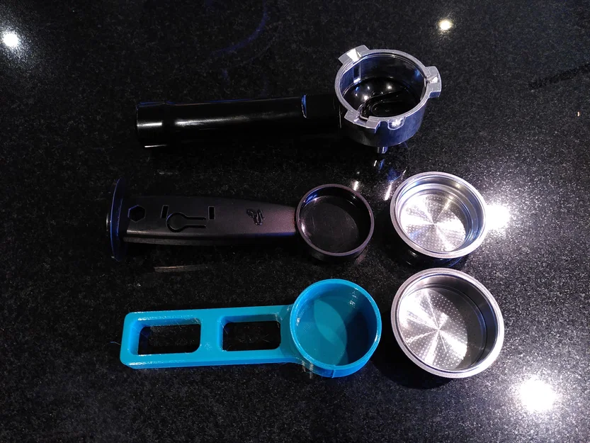 Muỗng Đong Cà Phê Double Espresso (14g) cho Portafilter - Tương thích Tchibo - Image 2