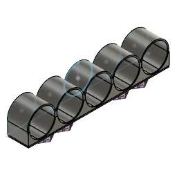 Giá treo hũ sơn Revell 3D gắn tường dạng tổ ong (Honeycomb)