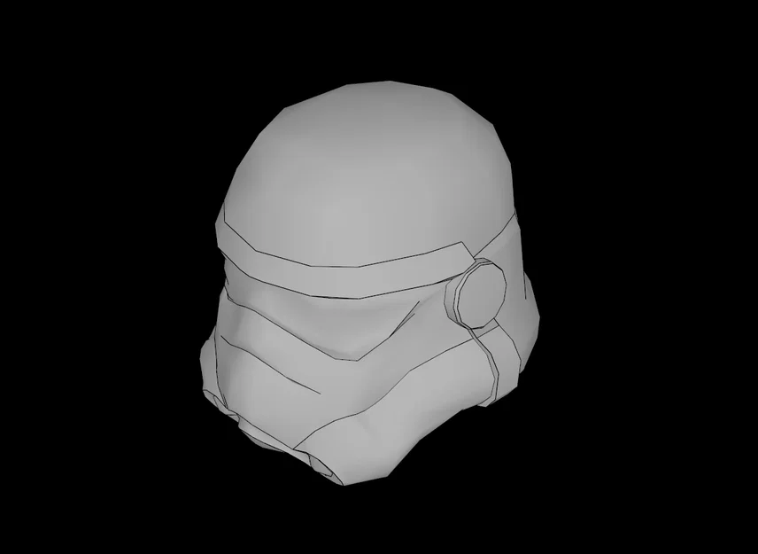 Mô hình nón bảo hiểm Stormtrooper in 3D cho Minifig Lego - Image 1