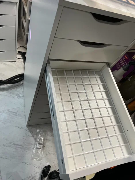 Đế Gridfinity cho Ikea Alex 9 ngăn kéo - Image 1