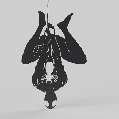 Mô hình trang trí tường Spiderman ấn tượng cho fan Marvel