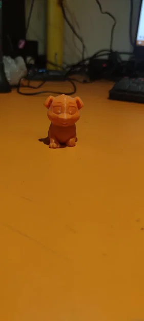 Mô hình chú chó Creality Ender Dog: Mẫu in test 3D dễ thương - Image 1