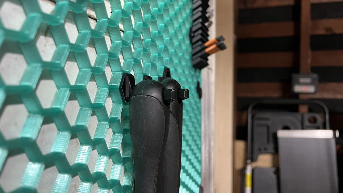 Móc treo Honeycomb Storage Wall cho búa & tua vít IKEA FIXA - Image 5