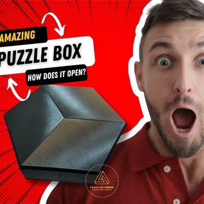 Hộp Giải Đố Ba Mặt - Three Side Puzzle Box