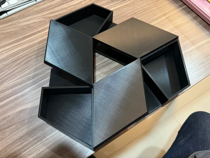 Hộp Giải Đố Ba Mặt - Three Side Puzzle Box - Image 3