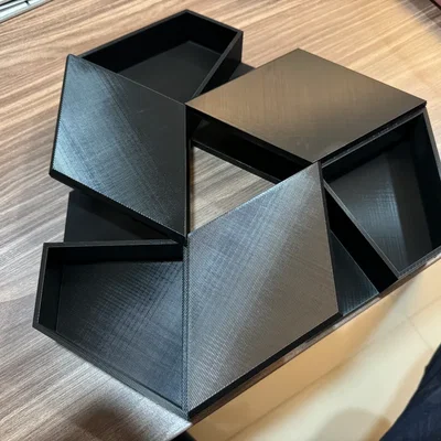 Hộp Giải Đố Ba Mặt - Three Side Puzzle Box
