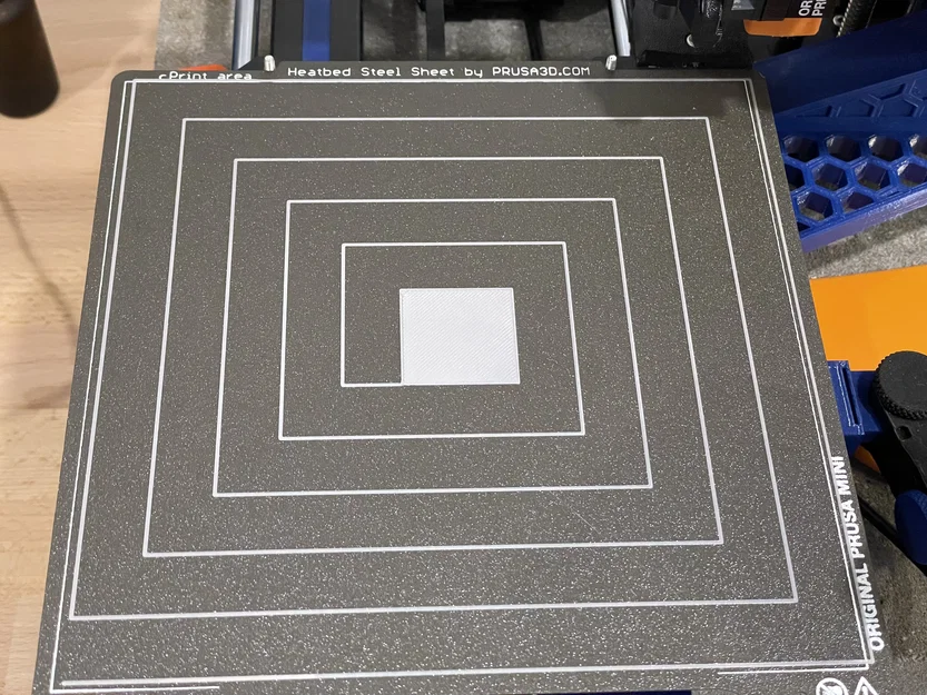 Bài test Rectangular Spiral kiểm tra Z-Offset/Bed Level - Image 1