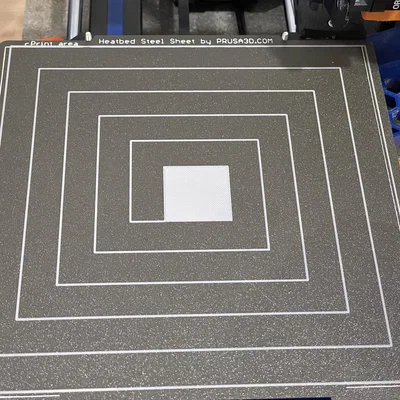 Bài test Rectangular Spiral kiểm tra Z-Offset/Bed Level