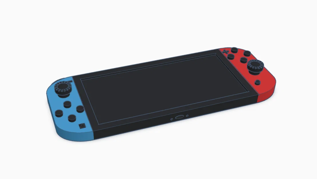 Móc khóa Nintendo Switch V2.0 - Mô hình 3D chi tiết cho game thủ - Image 1