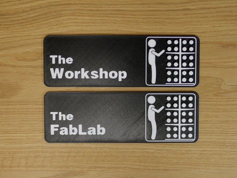 Bảng hiệu tuỳ biến Workshop “The Office” kèm kệ và mô hình máy - Image 3