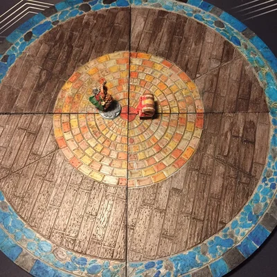 Bộ địa hình 3D D&D Ultimate Dungeon Terrain cho chiến đấu theo vùng