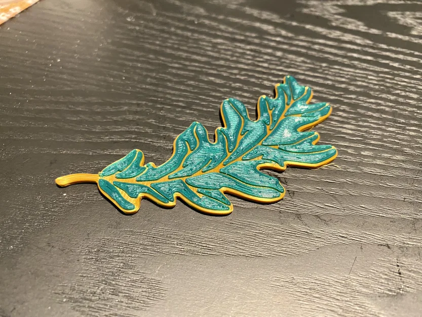Lá sồi rụng (Fallen oak leaf) - Image 2