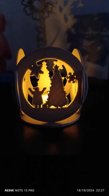 Nến Tealight Giáng Sinh (Christmas Tealight) In 3D - Image 1