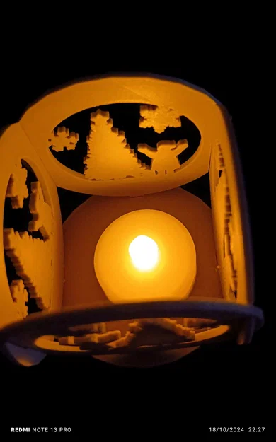 Nến Tealight Giáng Sinh (Christmas Tealight) In 3D - Image 2