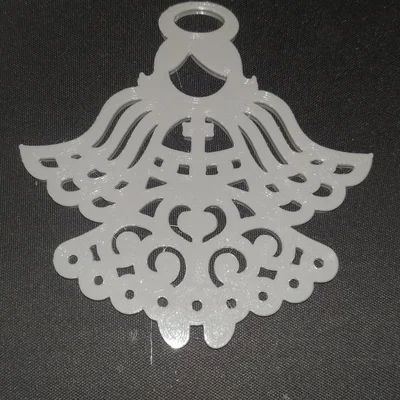 Bộ sưu tập thiên thần trang trí Giáng sinh (Christmas Angels) 3D