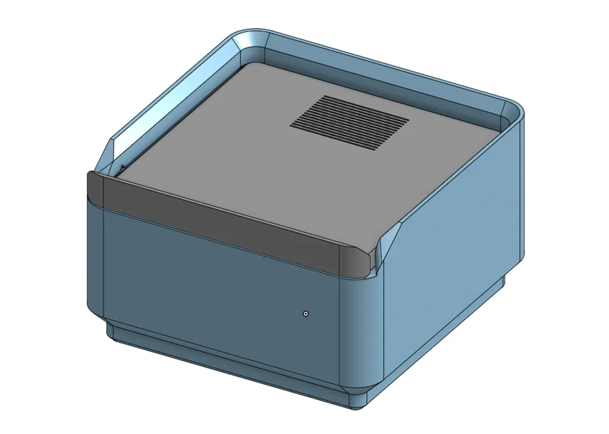 Hộp Gridfinity nắp trượt có Click Notch (xếp chồng được) - Image 1