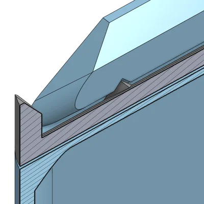 Hộp Gridfinity nắp trượt có Click Notch (xếp chồng được)