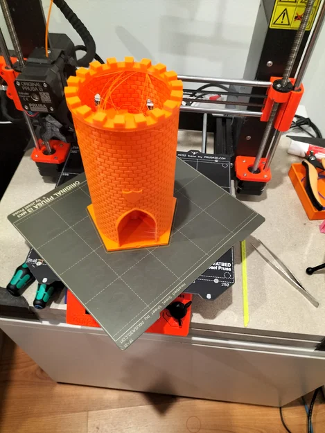 Dice Tower – Tháp Thả Xúc Xắc 200mm Kiểu Cổ Kèm Đế - Image 5