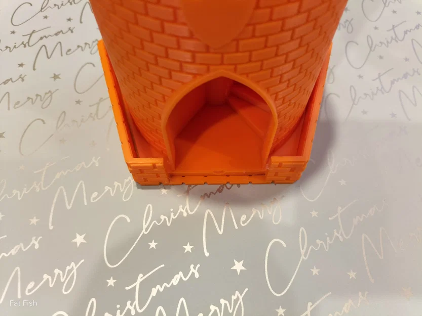 Dice Tower – Tháp Thả Xúc Xắc 200mm Kiểu Cổ Kèm Đế - Image 8