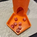 Dice Tower – Tháp Thả Xúc Xắc 200mm Kiểu Cổ Kèm Đế - Thumbnail 9