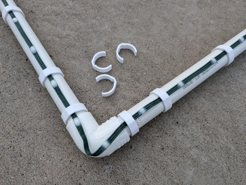 Kẹp seed pixel cho ống PVC 1/2" - Image 1