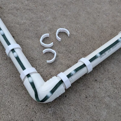 Kẹp seed pixel cho ống PVC 1/2"