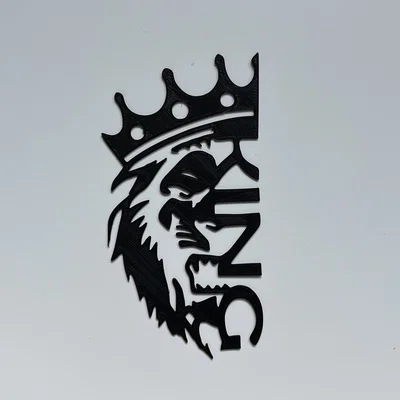 Mô hình 3D Lion Wall Art hình Sư Tử Vương trang trí tường siêu đẹp