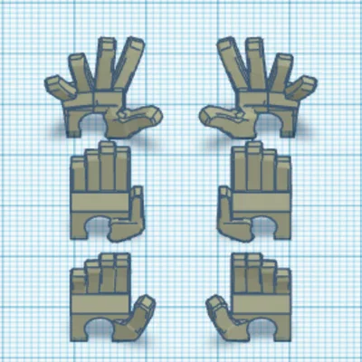 Bộ bàn tay Easy 13/Mini 13/Dummy 13