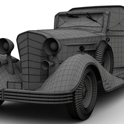 Mô hình xe cổ điển LEGO Cadillac Town Car 1933 in 3D độc đáo