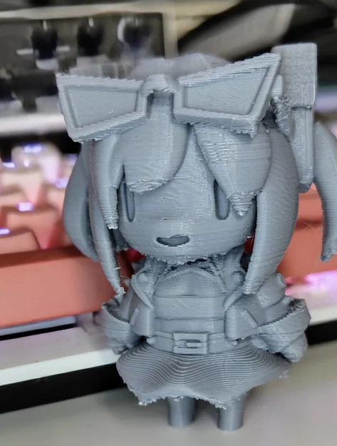 Burnice Chibi từ Zenless Zone Zero (File STL in 3D) - Image 2