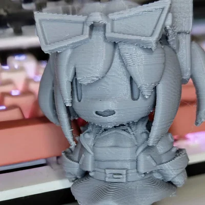 Burnice Chibi từ Zenless Zone Zero (File STL in 3D)