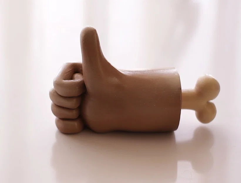 Mô hình bàn tay hoạt hình Cartoon Hand Like - In 3D dễ dàng - Image 5