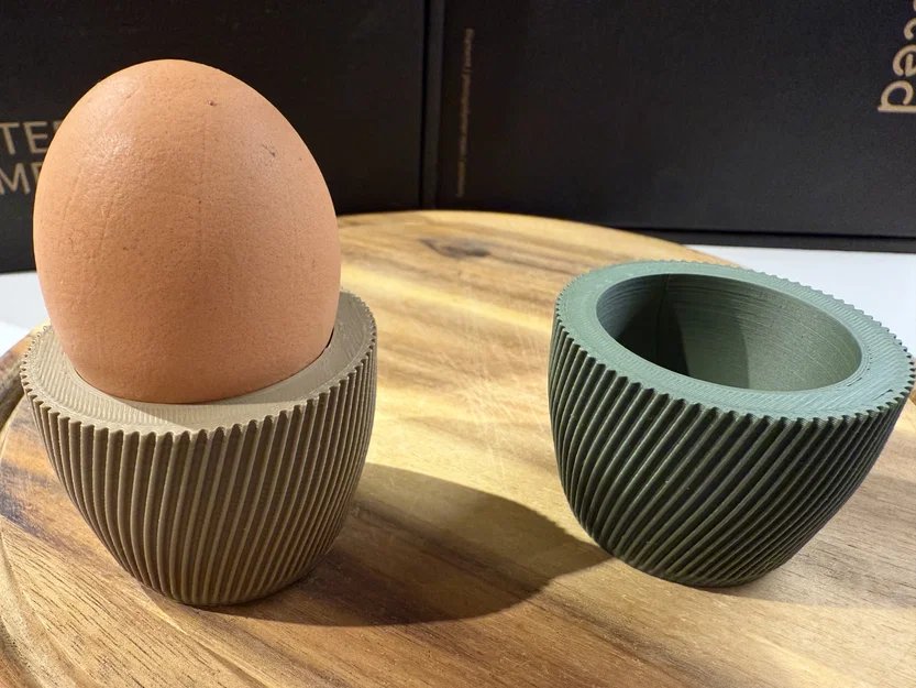 Cốc đựng trứng – xoắn ốc (Egg Cup - spiral) - Image 1