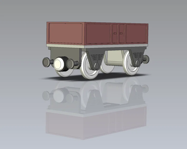 Toa chở hàng tương thích Brio (Güterwagen) - Holzeisenbahn - Image 3