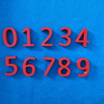 Bộ mô hình học số từ 0 đến 9 in 3D cho bé yêu học toán